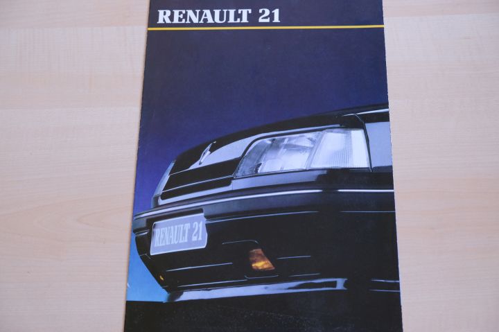 Renault R 21 Prospekt 08/1989