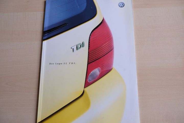 VW Lupo 3L TDi Prospekt 04/2001
