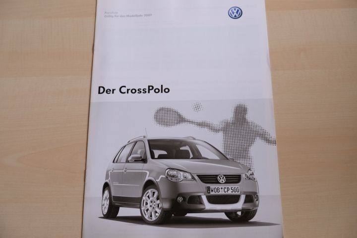 VW Cross Polo 9N - Preise & Extras - Prospekt 06/2006