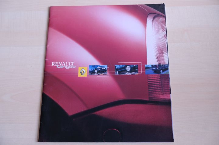 Renault Kangoo Prospekt 09/2001