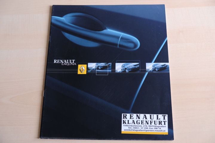 Renault Laguna - Österreich - Prospekt 08/2002