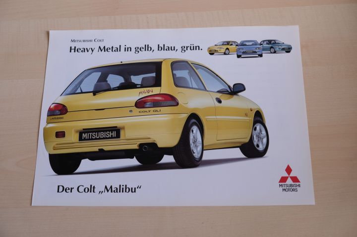 Mitsubishi Colt - Malibu - Prospekt 11/1994