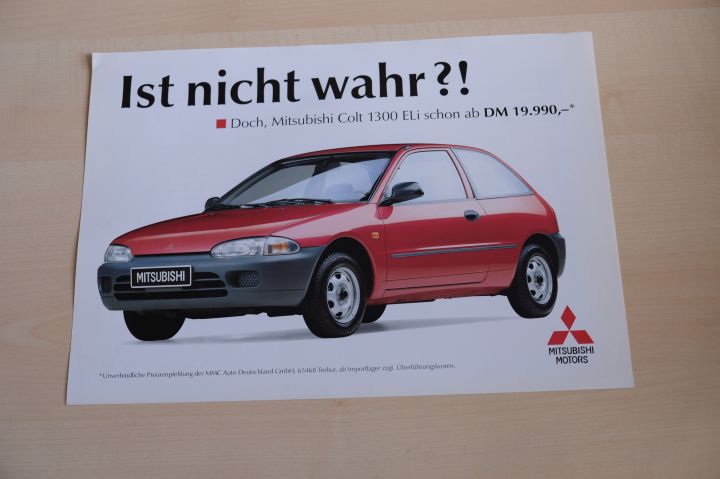 Mitsubishi Colt 1300 Eli Prospekt 12/1994