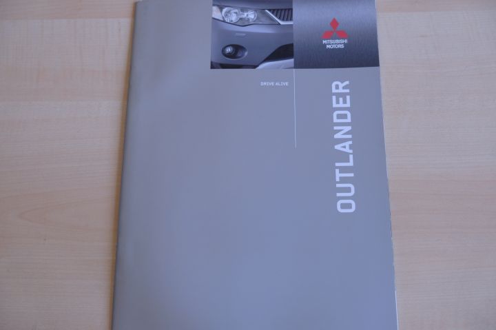 Mitsubishi Outlander Prospekt 09/2007