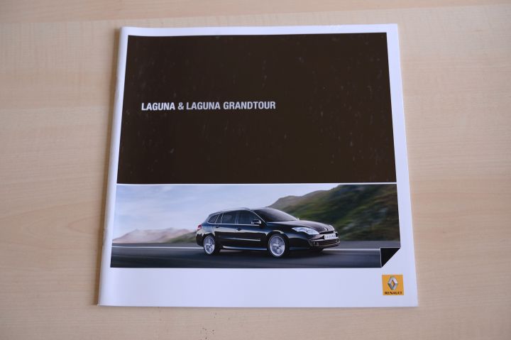 Renault Laguna + Grandtour Prospekt 08/2007