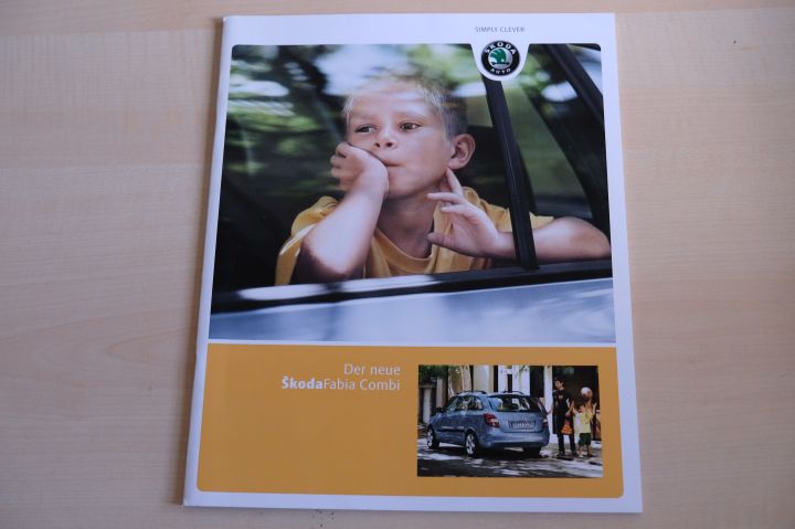 Skoda Fabia Combi Prospekt 11/2007