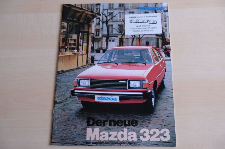 Mazda 323 Prospekt 07/1979
