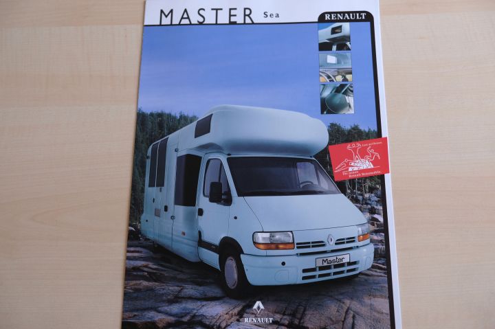 Renault Master - Sea - Wohnmobil Prospekt 09/1999