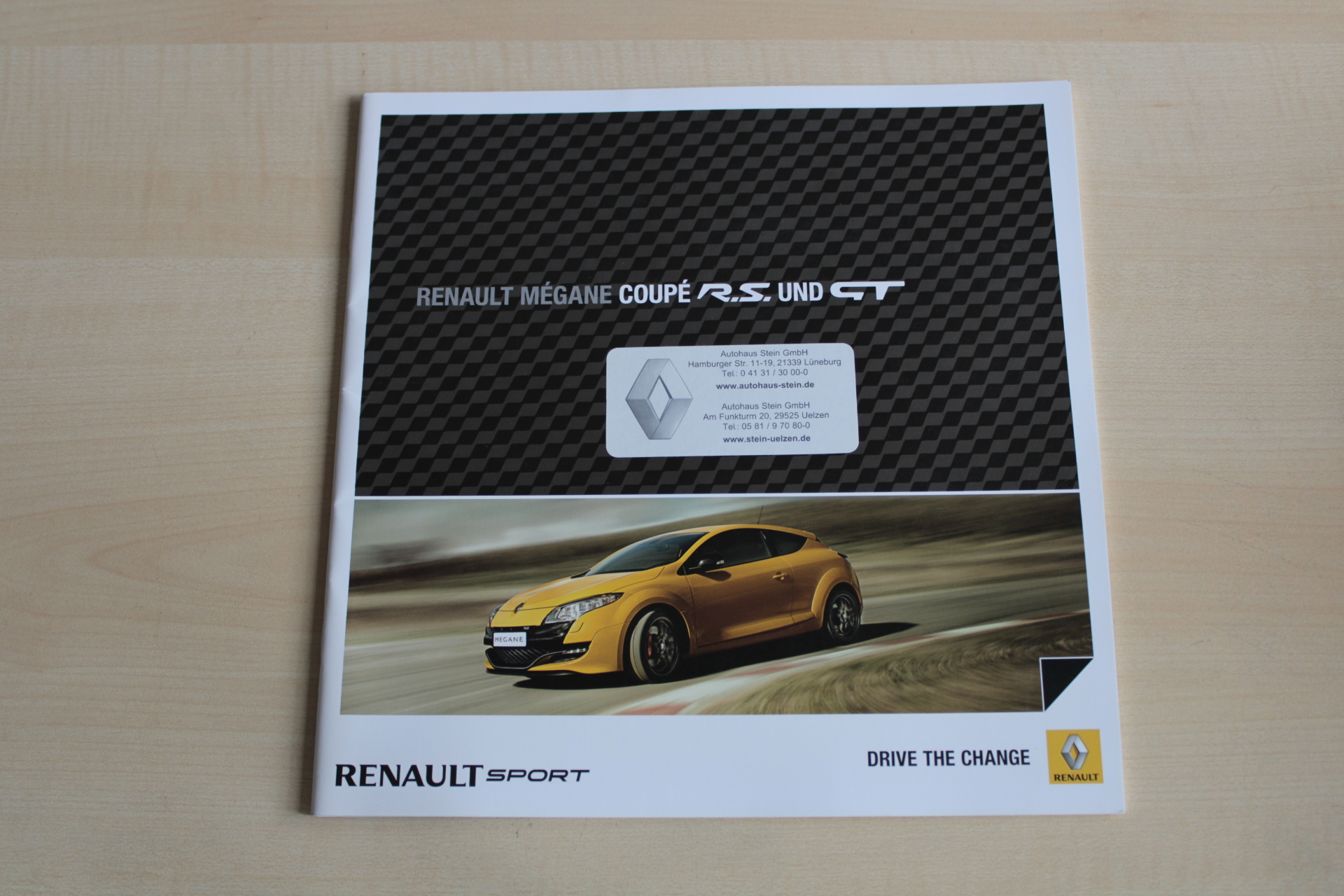 Renault Megane Coupe + R.S. + GT Prospekt 01/2011