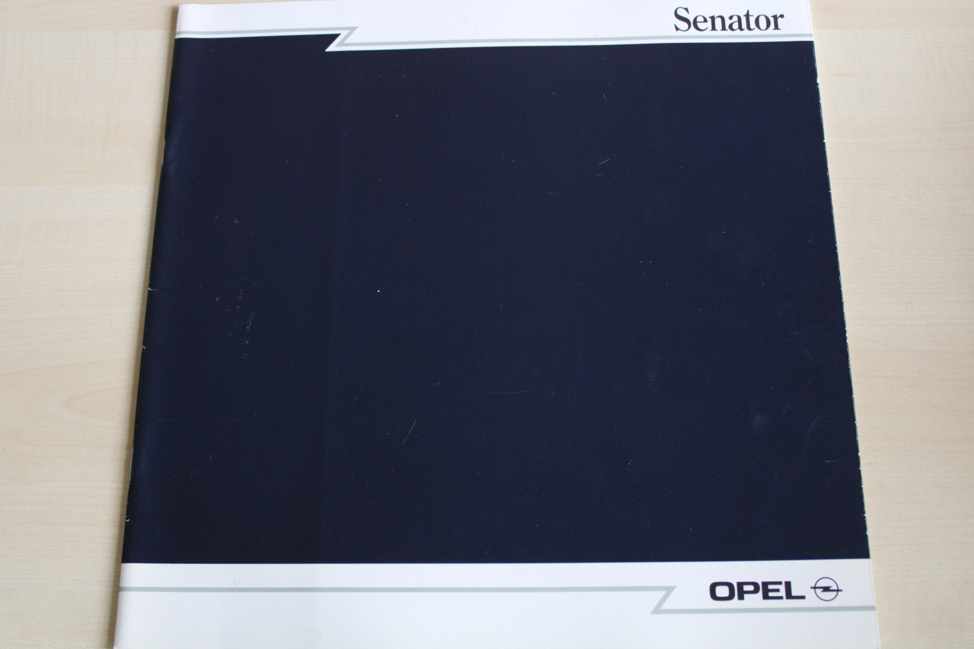 Opel Senator B - Übergröße - Frankreich - Prospekt 1987