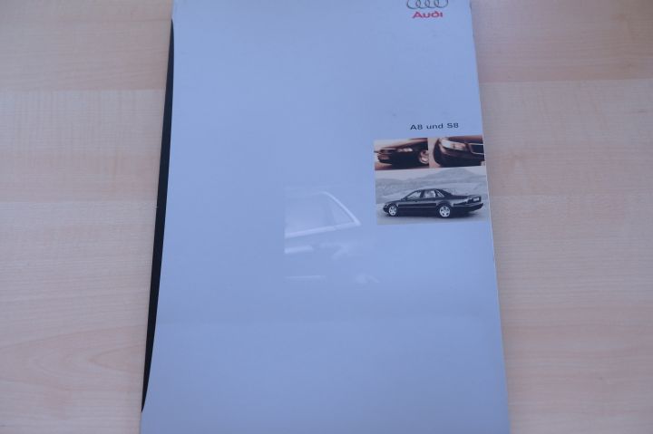 Audi A8 + S8 Prospekt 07/1996
