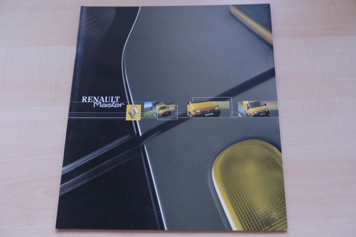 Renault Master Prospekt 05/2002
