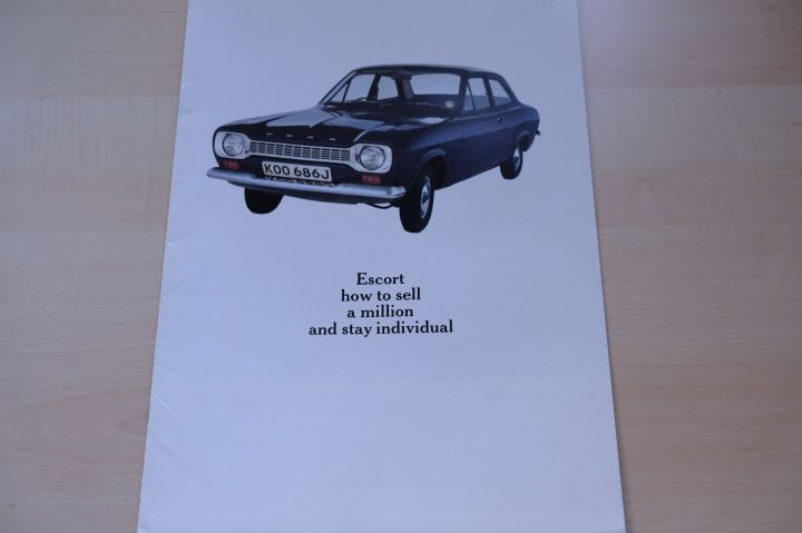 Ford Escort Prospekt 03/1971