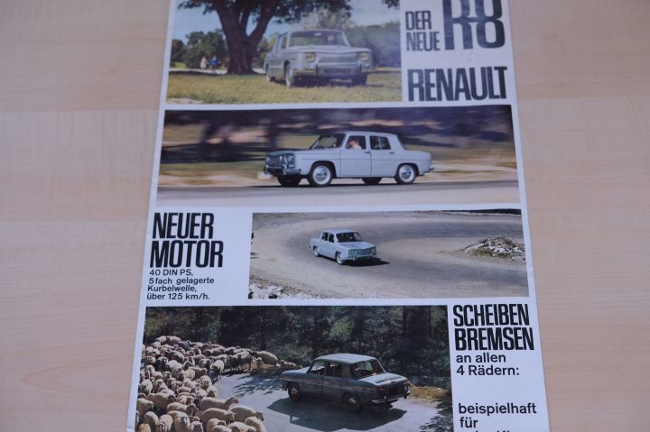 Renault R 8 Prospekt 196?