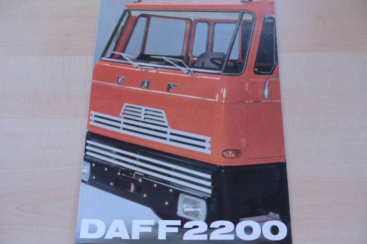DAF LKW 2200 Prospekt 06/1975