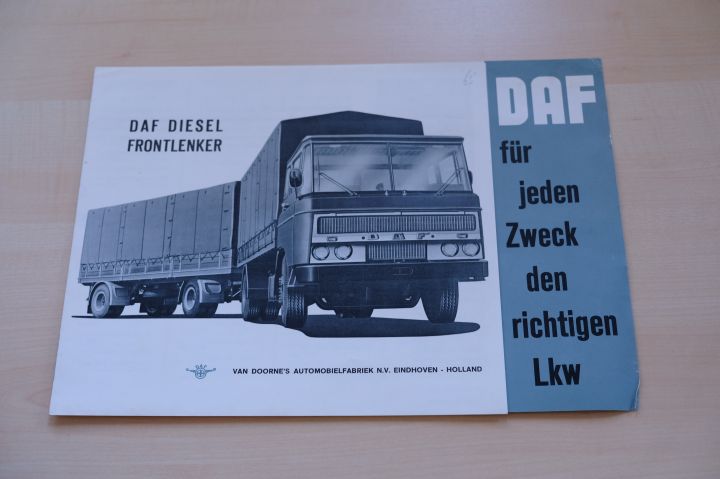 DAF LKW - Frontlenker - Prospekt 12/1962