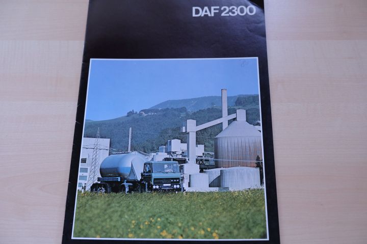 DAF LKW - 2300 - Prospekt 09/1977