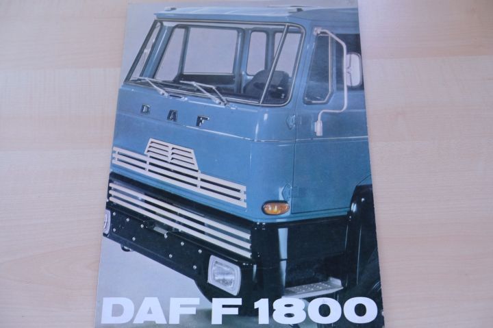 DAF LKW - F 1800 - Prospekt 09/1973