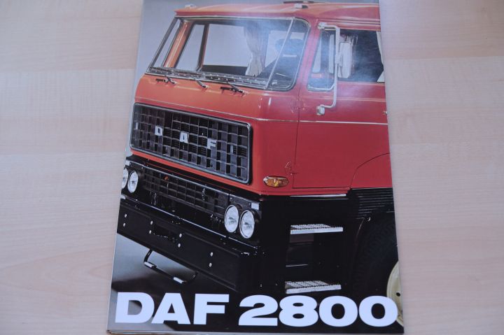 DAF LKW - 2800 - Prospekt 09/1973