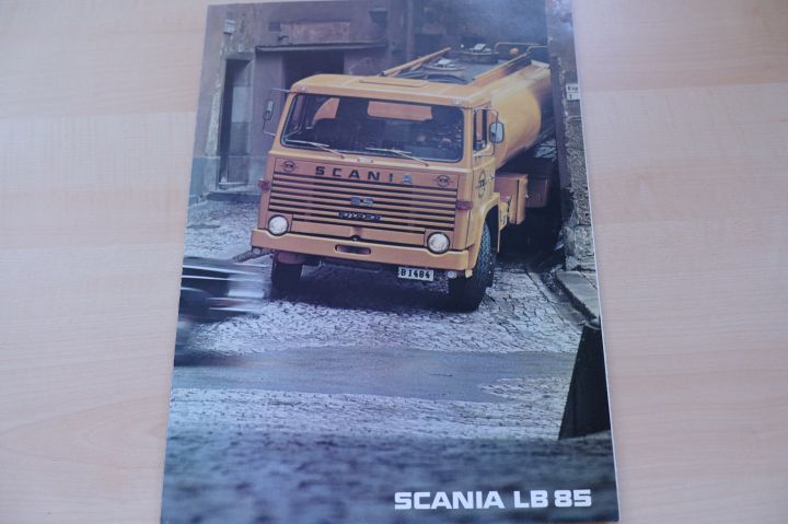 Scania LKW - LB 85 - Prospekt 05/1972