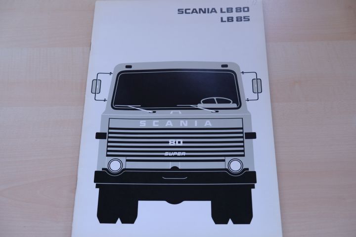 Scania LKW - LB 80 85 - Prospekt 04/1969