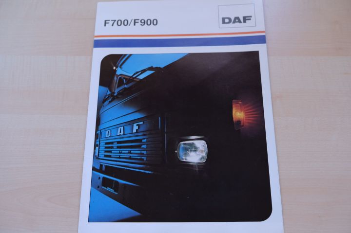 DAF LKW - F 700 900 - Prospekt 06/1975