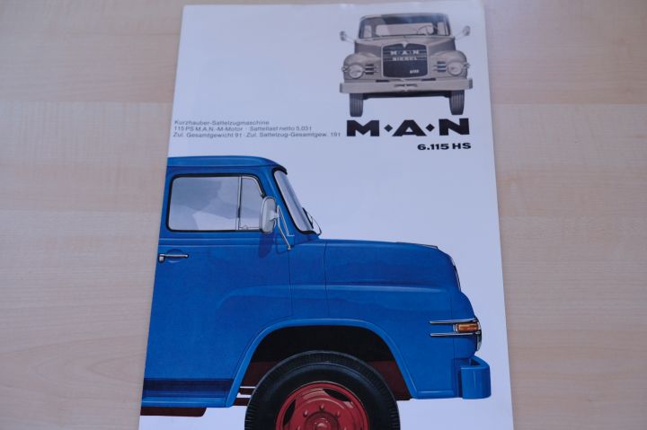 MAN LKW - 6.115 HS - Prospekt 196?