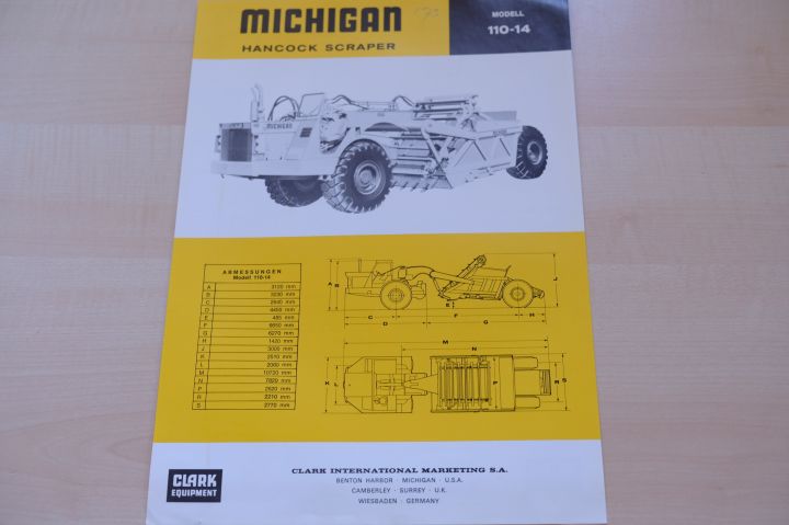 Michigan Clark - 110-14 - Prospekt 01/1970
