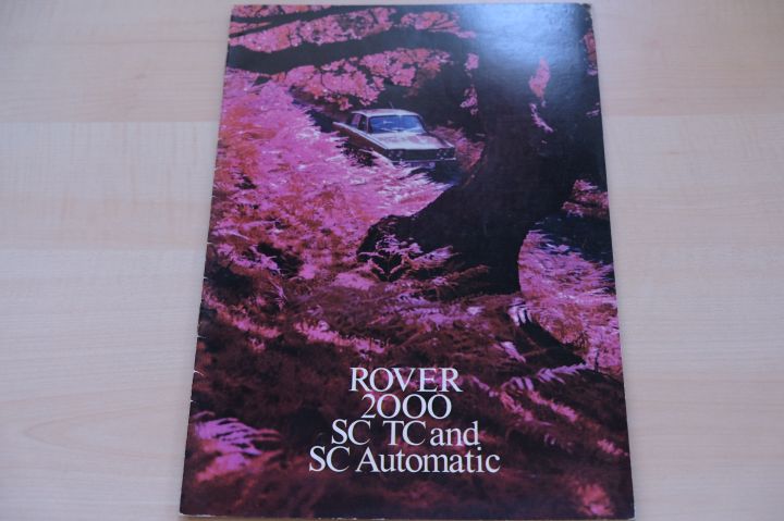Rover 2000 SC TC Automatic Prospekt 197?