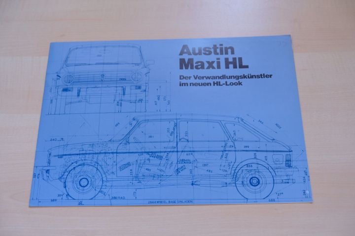Austin Maxi HL Prospekt 11/1976