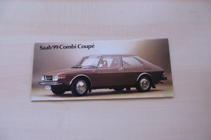 Saab 99 Combi Coupe Prospekt 1972