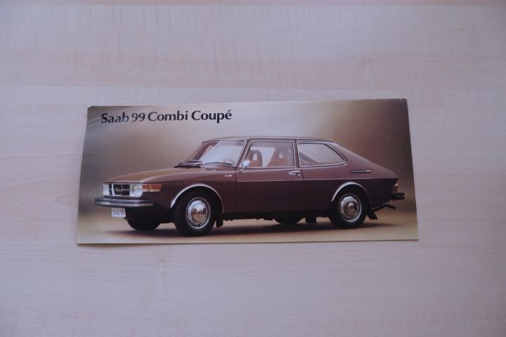 Saab 99 Combi Coupe Prospekt 1972