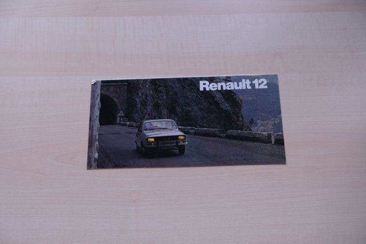 Renault R 12 Prospekt 197?