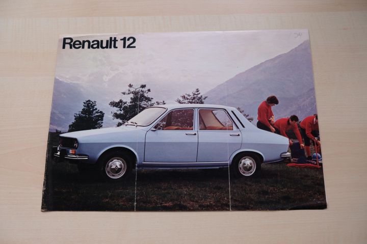 Renault R 12 Prospekt 197?