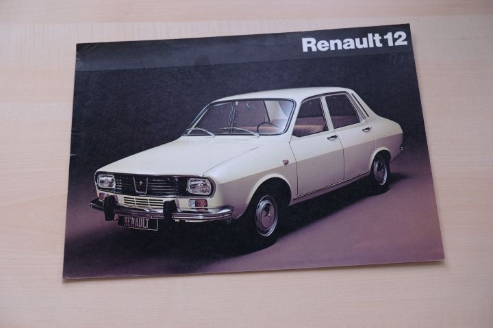 Renault R 12 Prospekt 197?