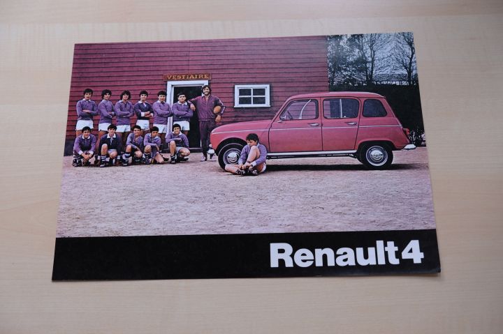Renault R 4 Prospekt 197?