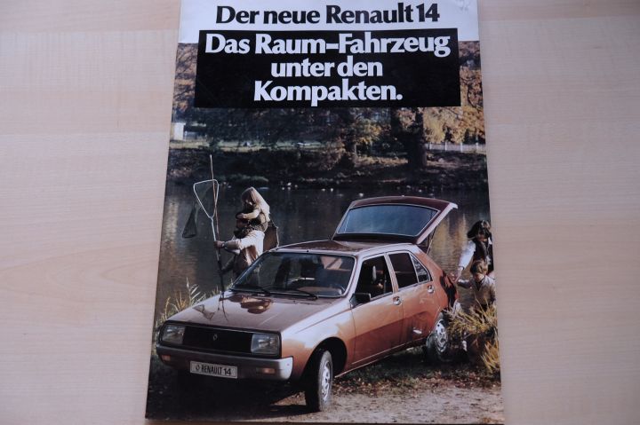 Renault R 14 Prospekt 197?