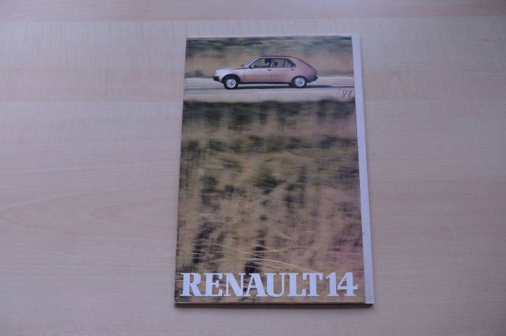 Renault R 14 Prospekt 197?