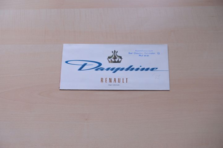 Renault Dauphine Prospekt 196?