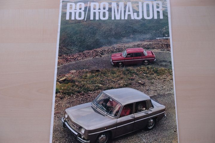 Renault R 8 - Major Prospekt 196?