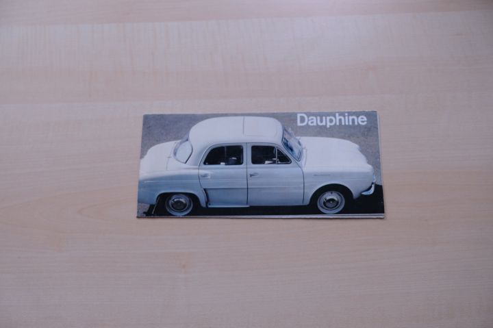 Renault Dauphine Prospekt 196?