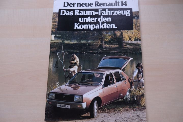 Renault R 14 Prospekt 197?