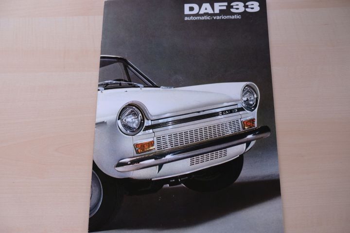 DAF 33 Prospekt 09/1971