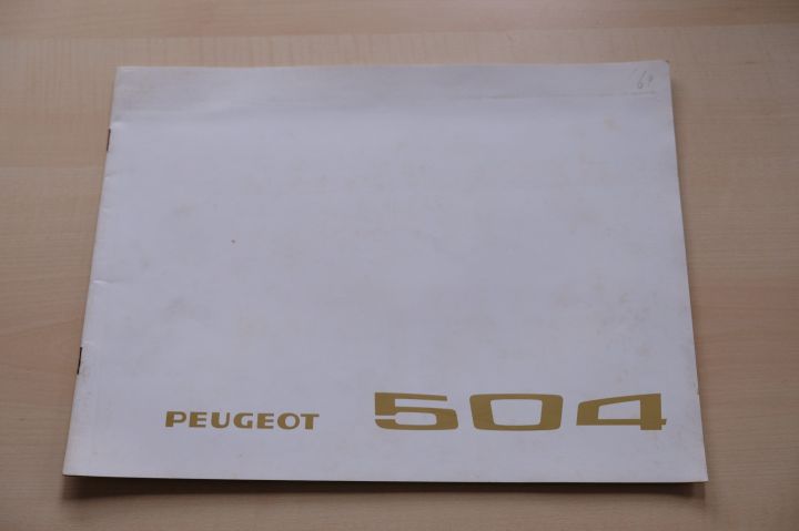 Peugeot J7 Kombinationswagen Prospekt 196?