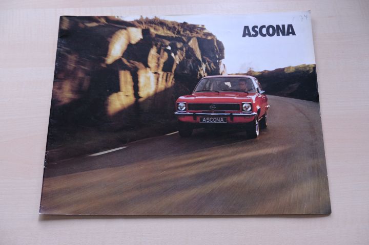 Opel Ascona Prospekt 08/1974