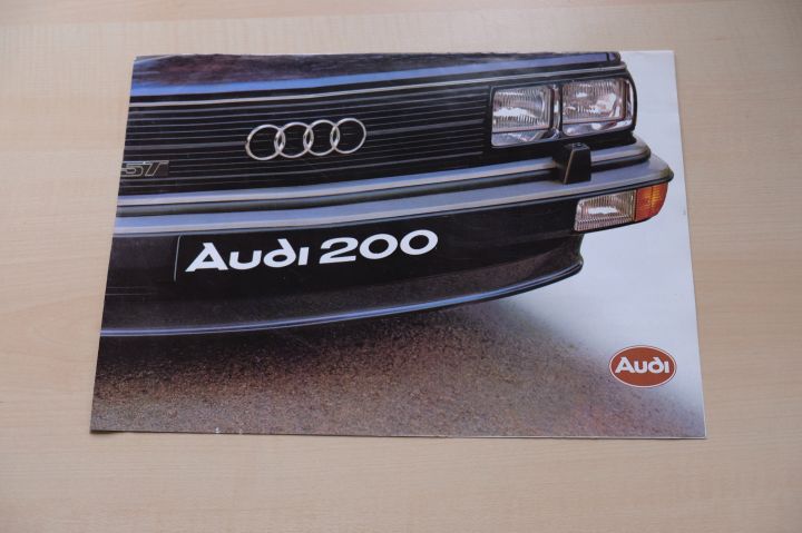Audi 200 Poster / Prospekt 08/1979