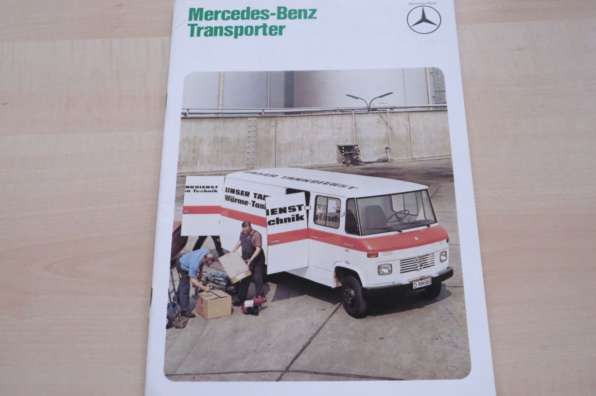 Mercedes Transporter Prospekt 09/1973