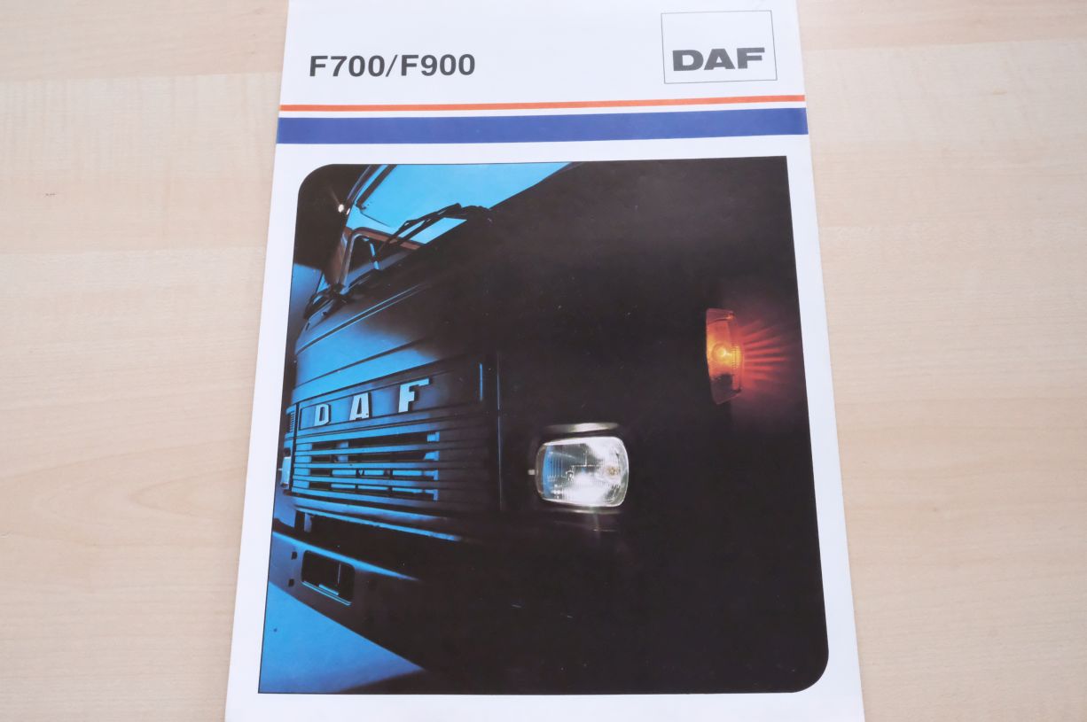 DAF LKW F 700 900 Prospekt 06/1975