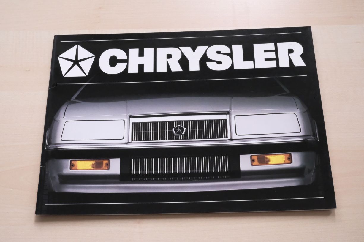 Chrysler LeBaron GTS ES Voyager Prospekt 198?