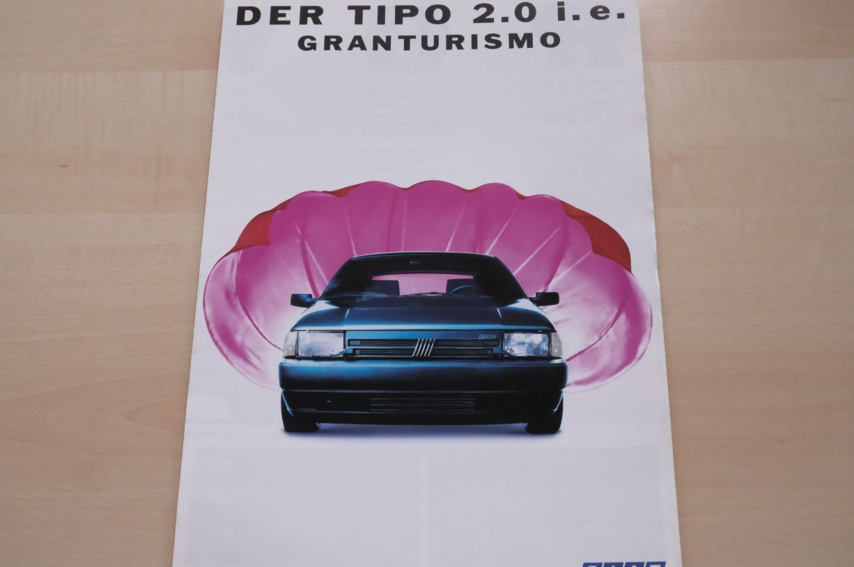 Fiat Tipo 2.0 i.e. GT Prospekt 10/1990
